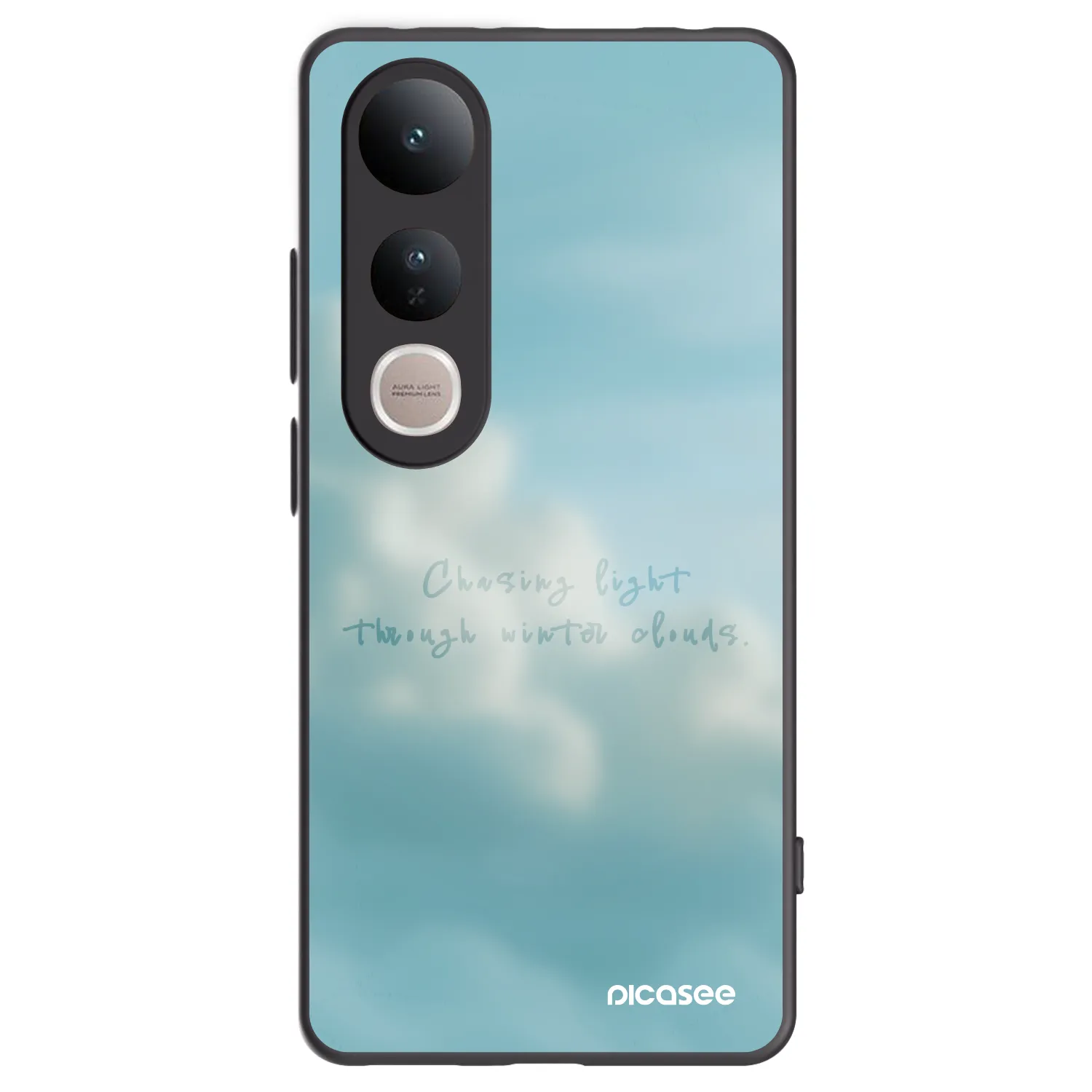 Picasee crna silikonska maskica za Vivo V50 Lite 5G - CHASiNG LIGHT