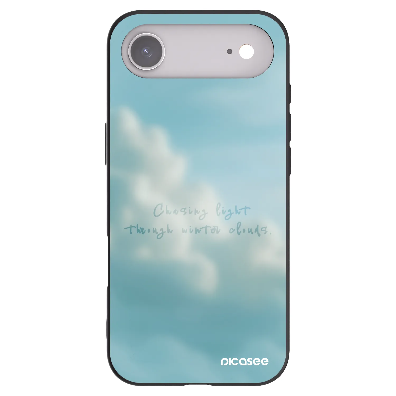 Picasee crna silikonska maskica za Apple iPhone Air - CHASiNG LIGHT