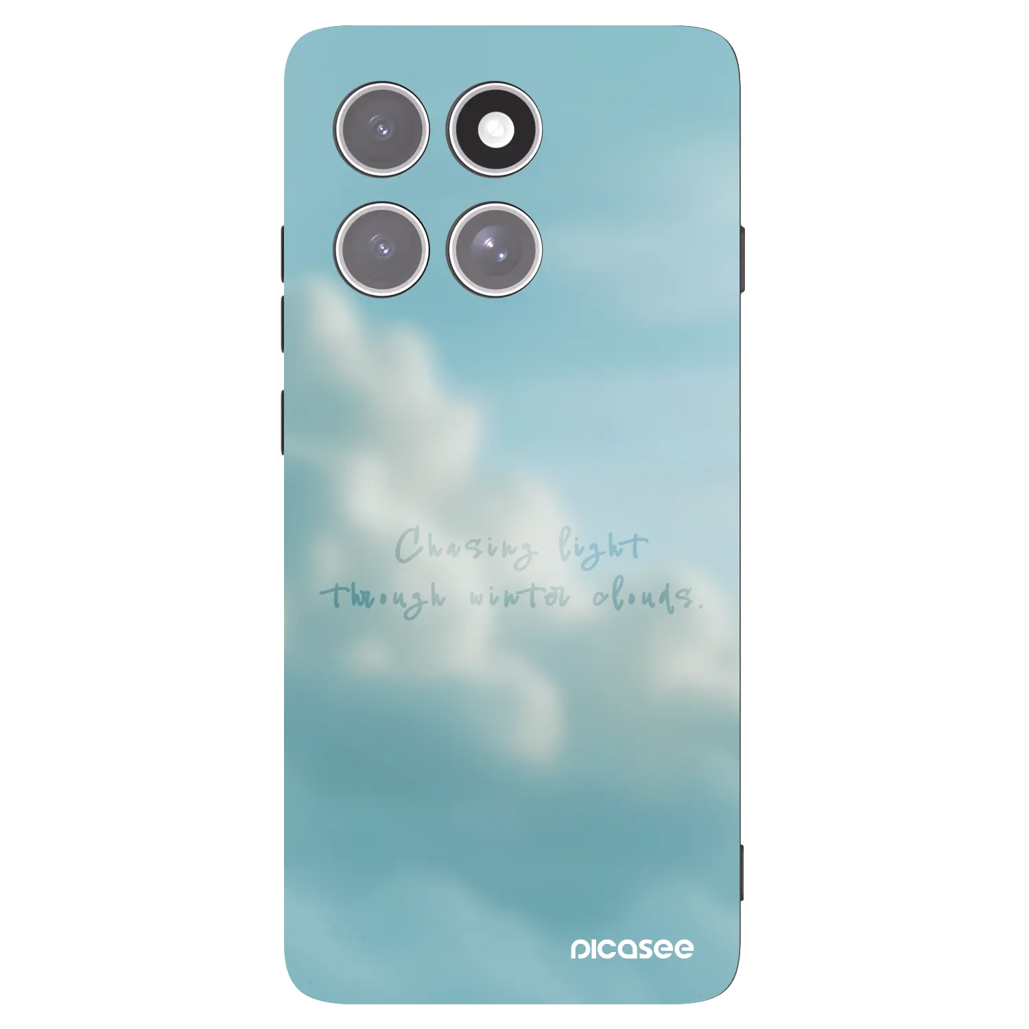 Picasee crna silikonska maskica za Motorola Edge 60 Pro - CHASiNG LIGHT