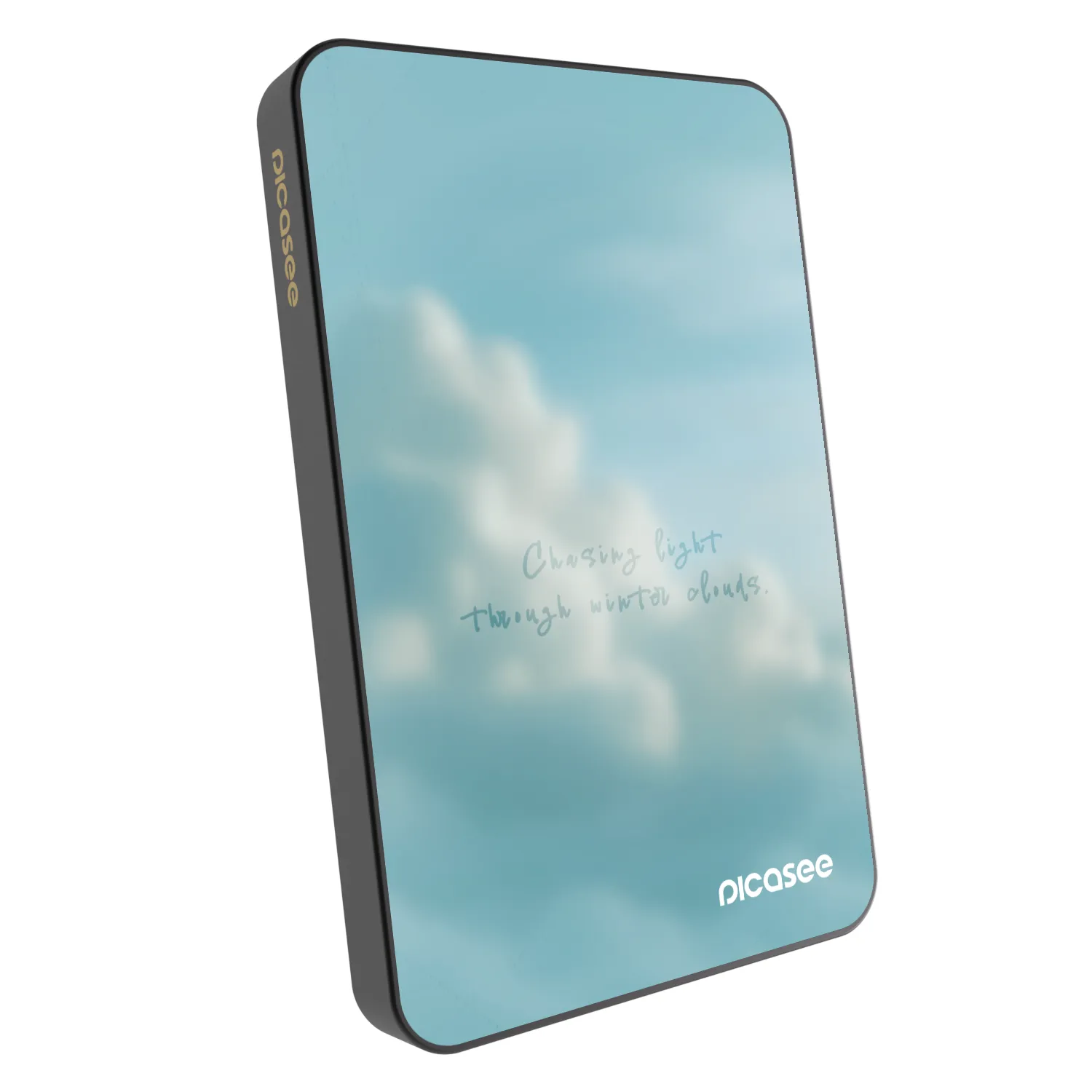 Picasee Prijenosni punjač s MagSafe 5 000 mAh Sivo - CHASiNG LIGHT