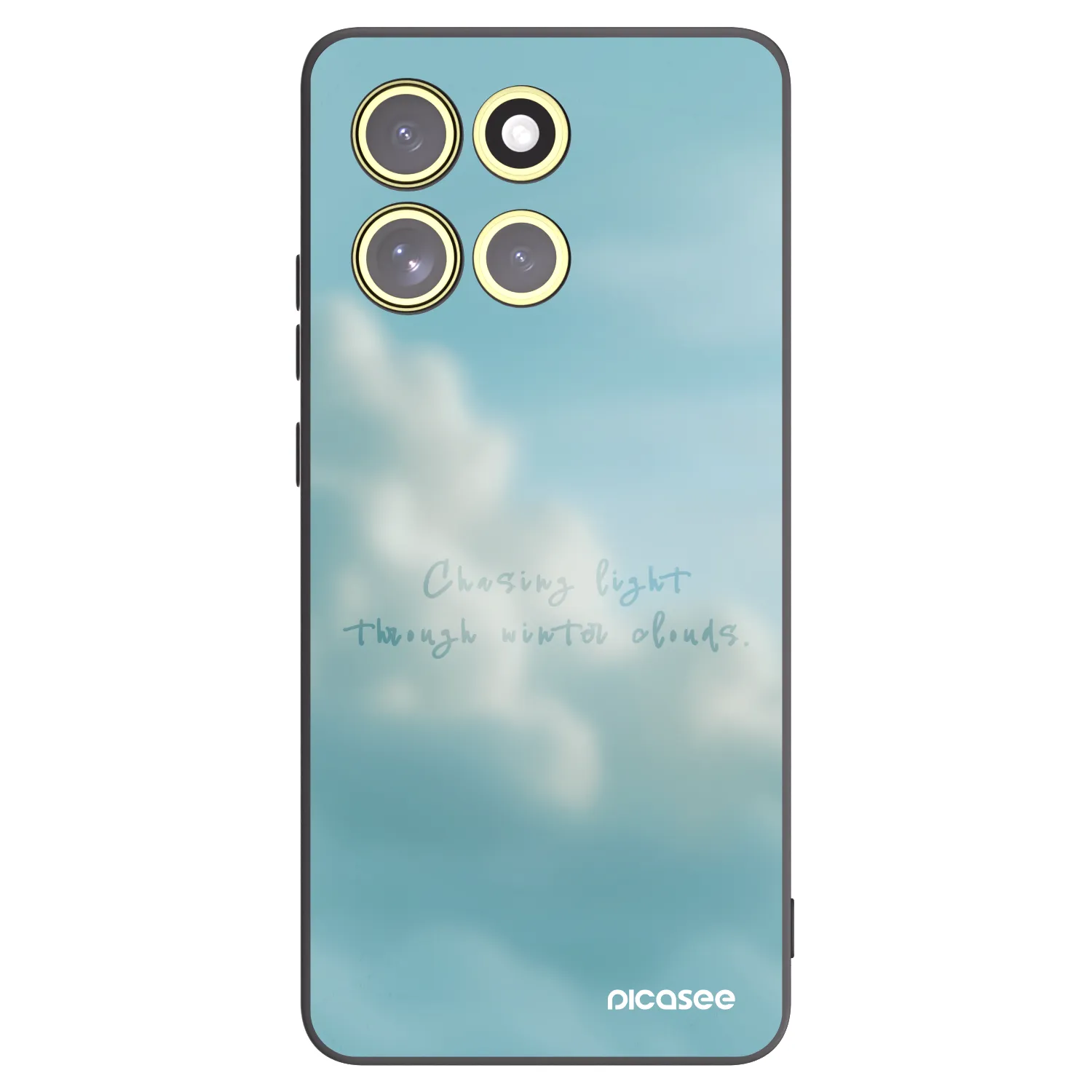 Picasee crna silikonska maskica za Motorola Moto G86 5G - CHASiNG LIGHT