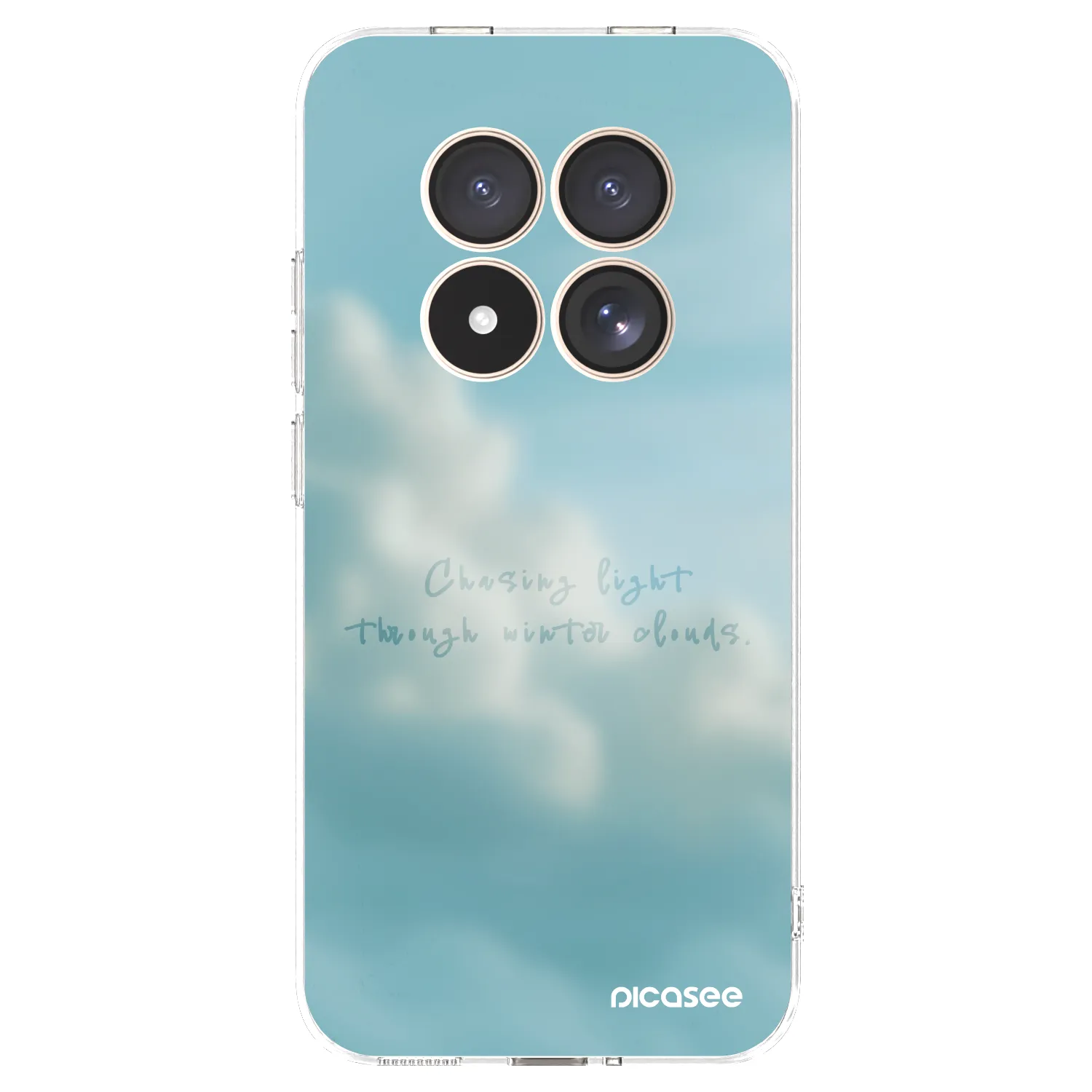 Picasee silikonska prozirna maskica za Xiaomi Redmi Note 15 Pro 4G - CHASiNG LIGHT