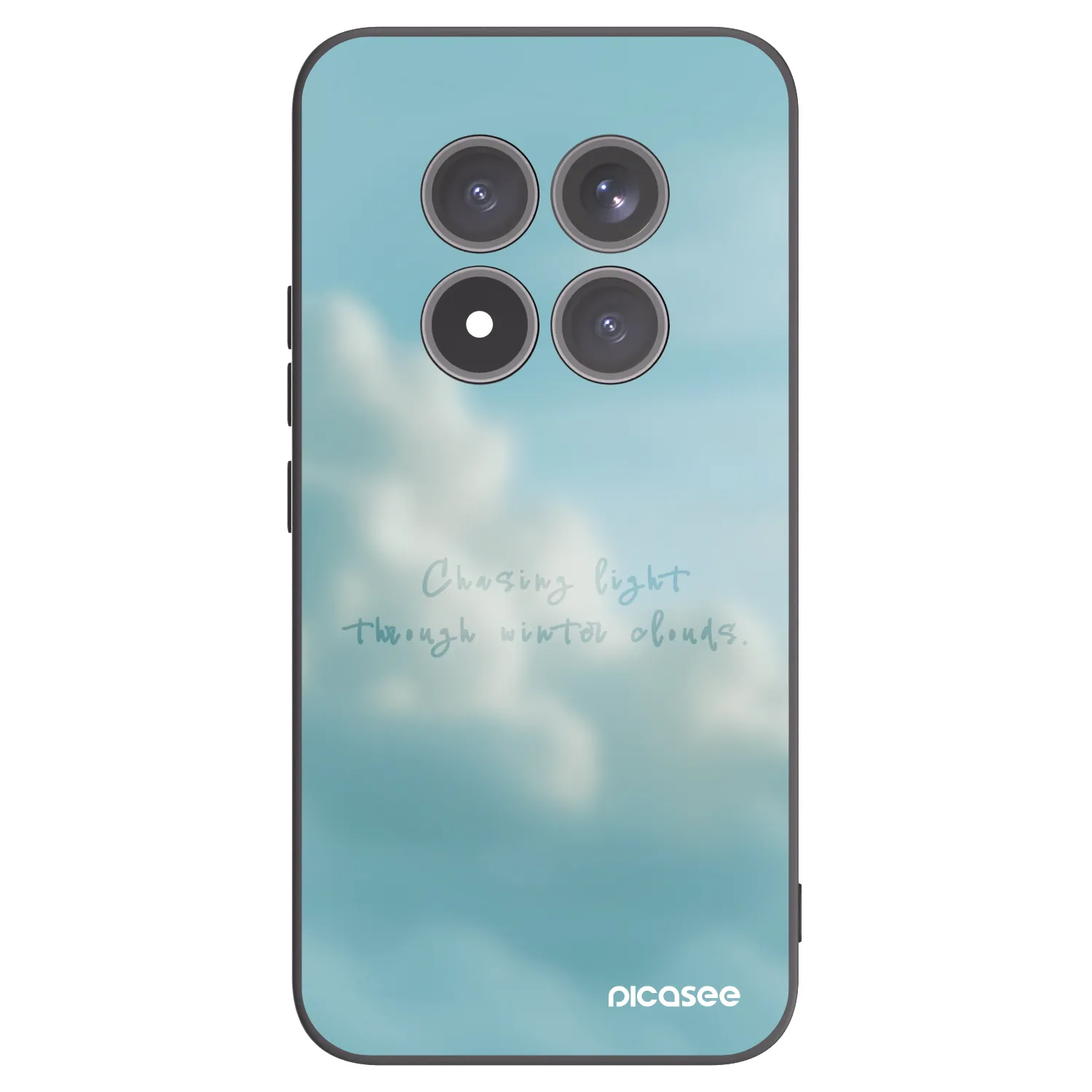 Picasee crna silikonska maskica za Xiaomi Redmi Note 15 Pro+ - CHASiNG LIGHT