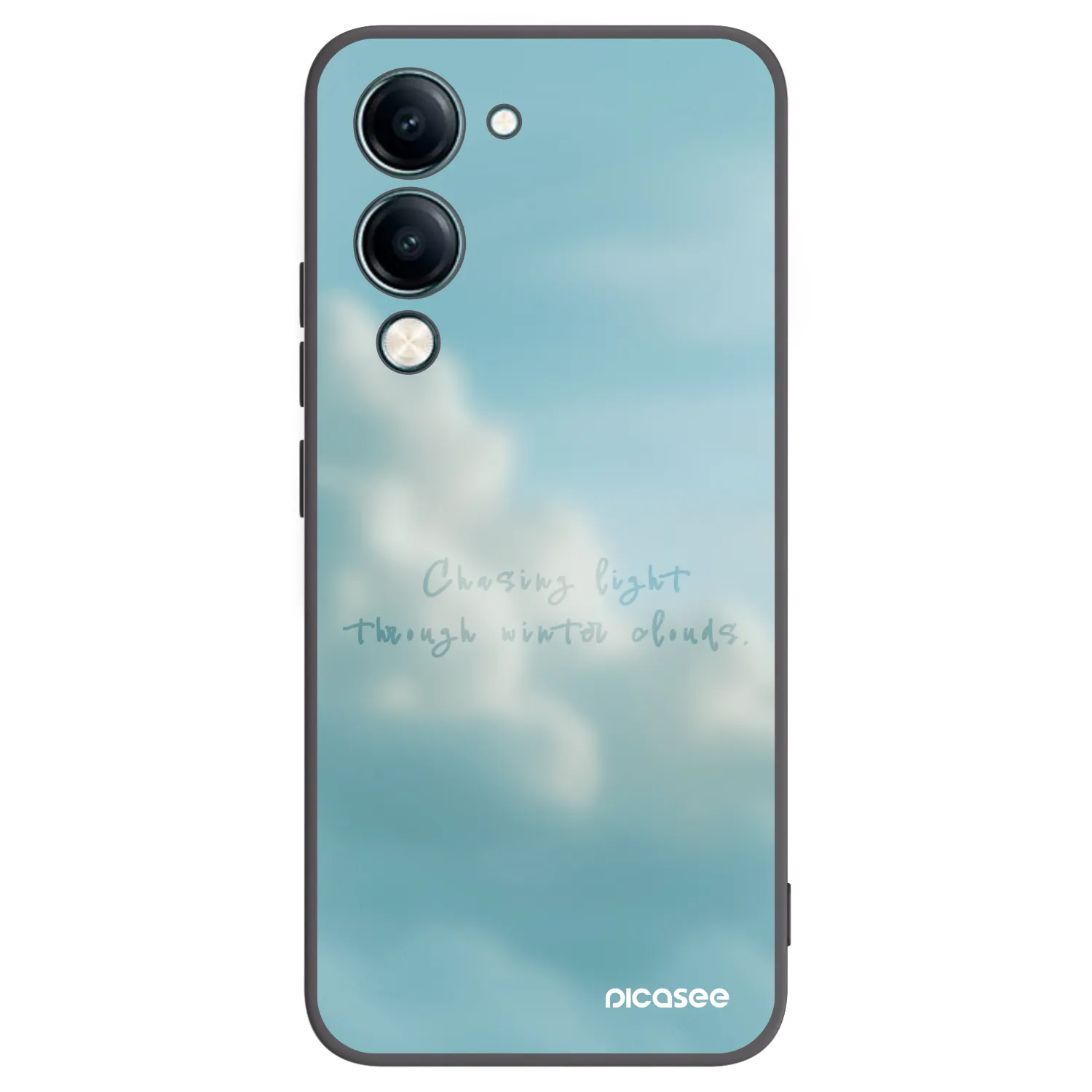 Picasee crna silikonska maskica za Vivo Y29s 5G - CHASiNG LIGHT