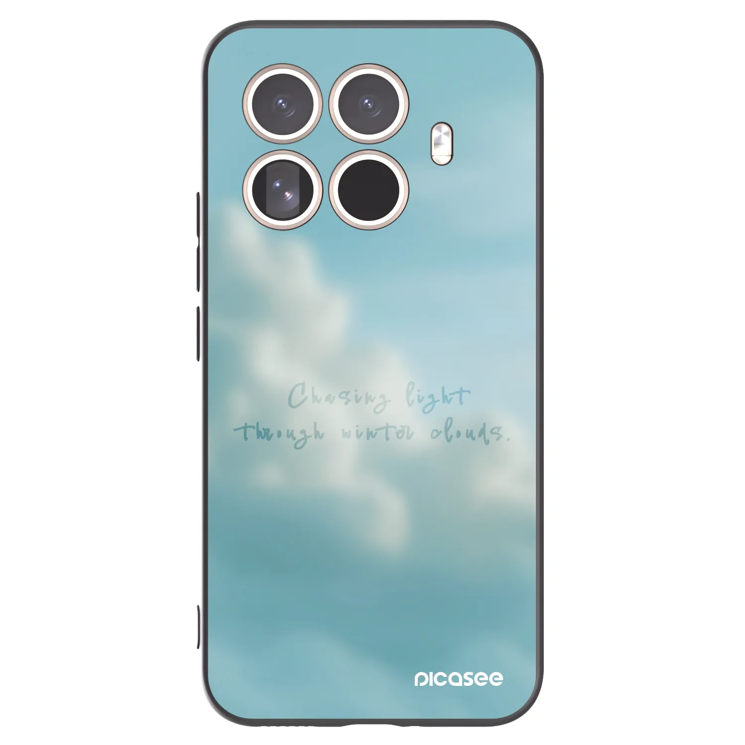 Picasee crna silikonska maskica za Xiaomi 15T Pro - CHASiNG LIGHT