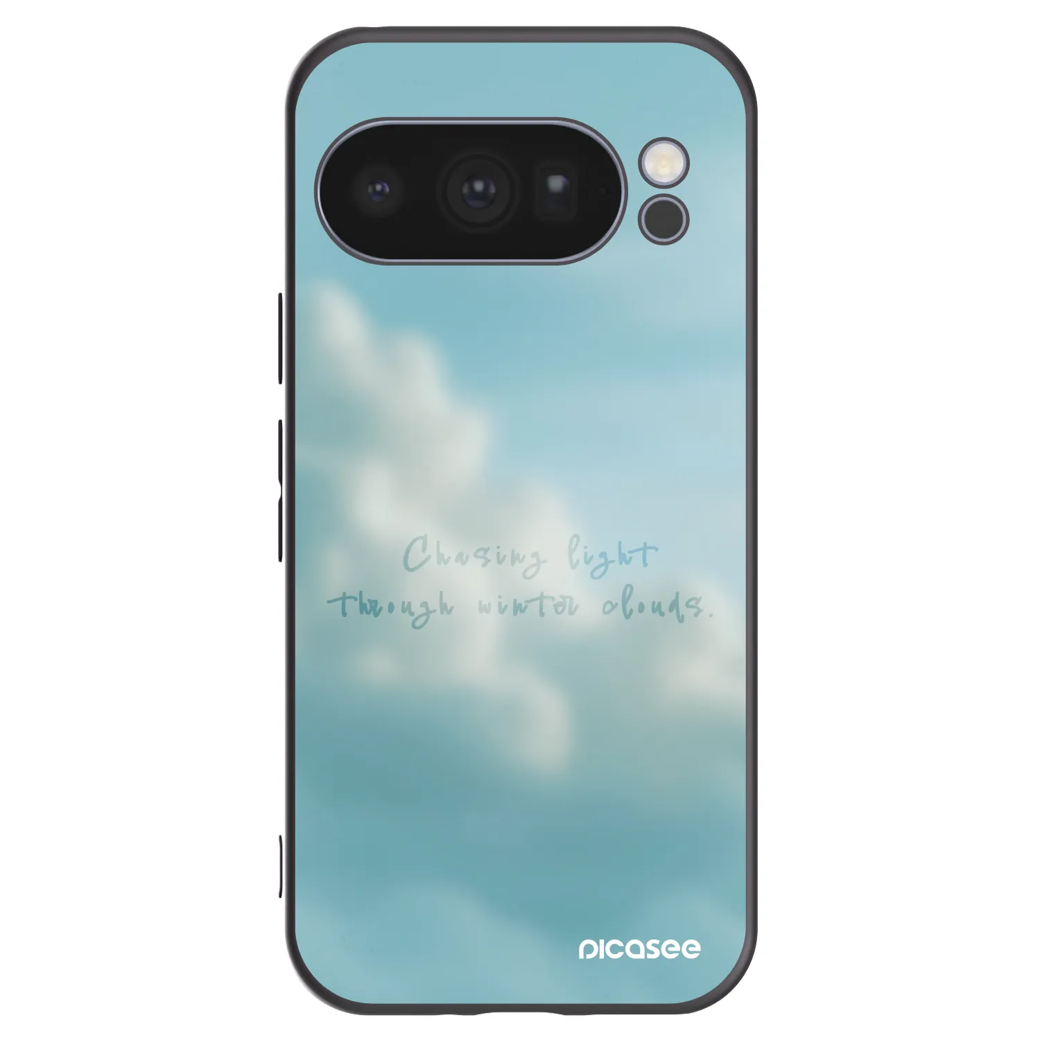 Picasee crna silikonska maskica za Google Pixel 10 Pro - CHASiNG LIGHT