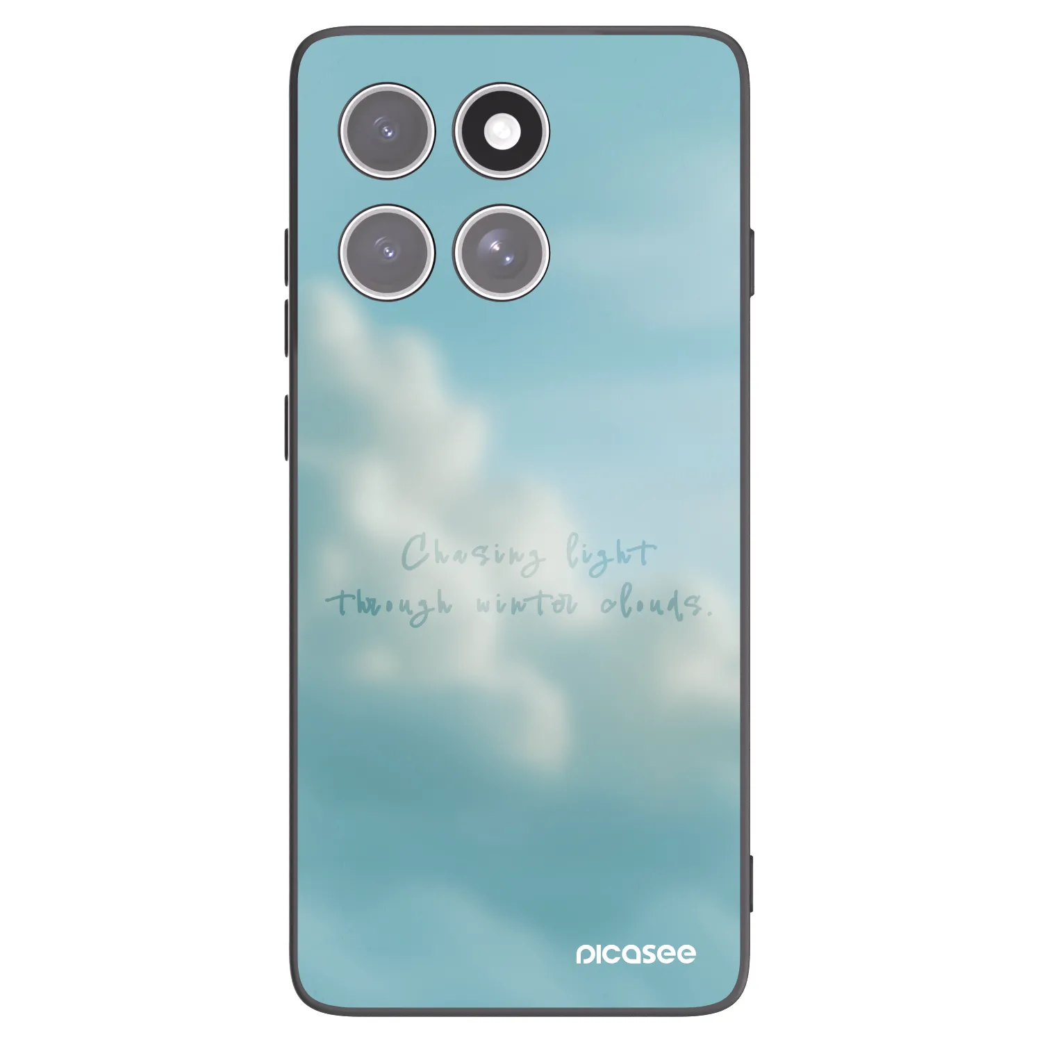 Picasee crna silikonska maskica za Motorola Edge 60 Fusion - CHASiNG LIGHT