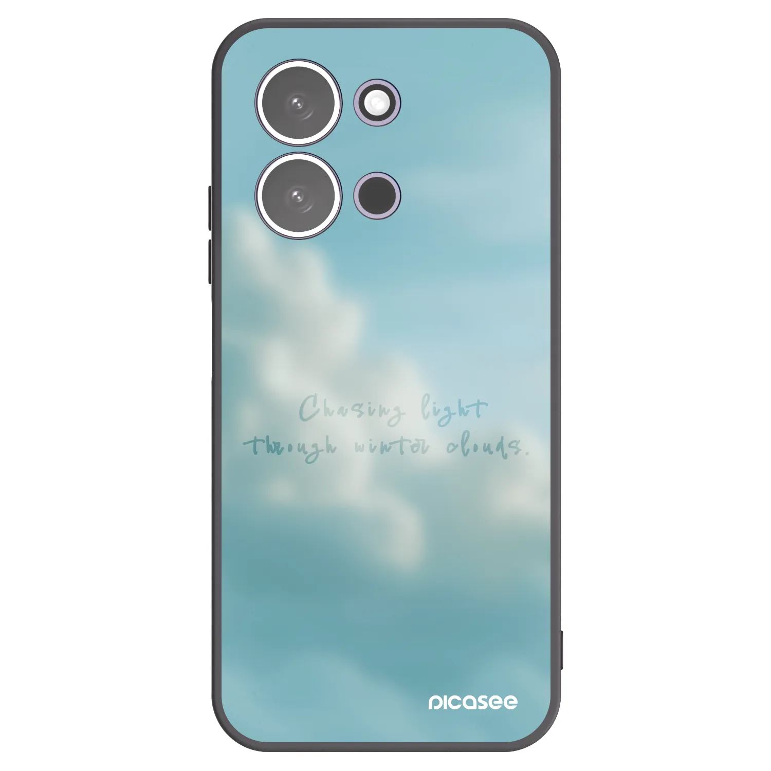Picasee crna silikonska maskica za Xiaomi Redmi 15C 5G - CHASiNG LIGHT