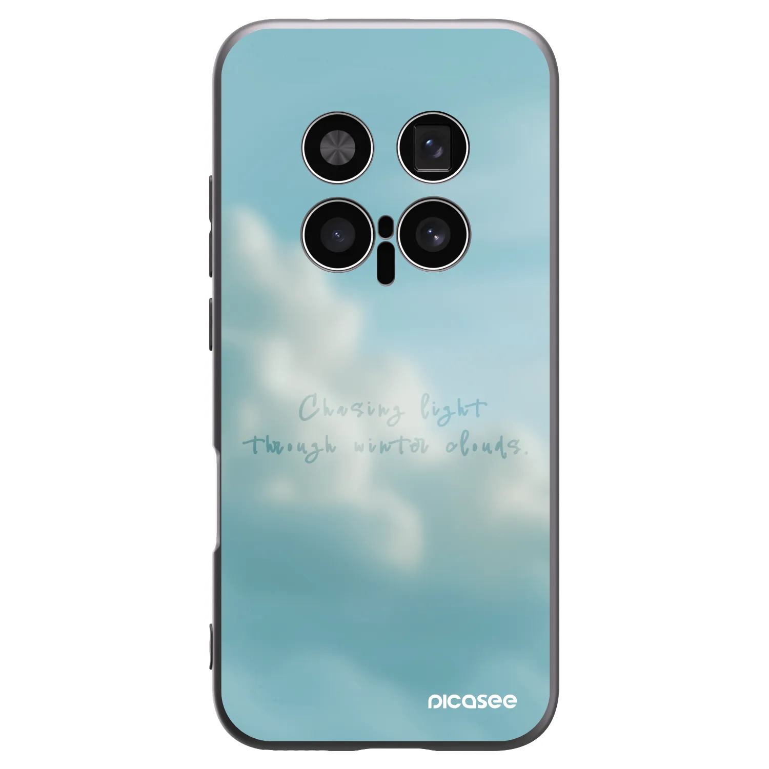 Picasee crna silikonska maskica za Honor Magic8 Pro 5G - CHASiNG LIGHT