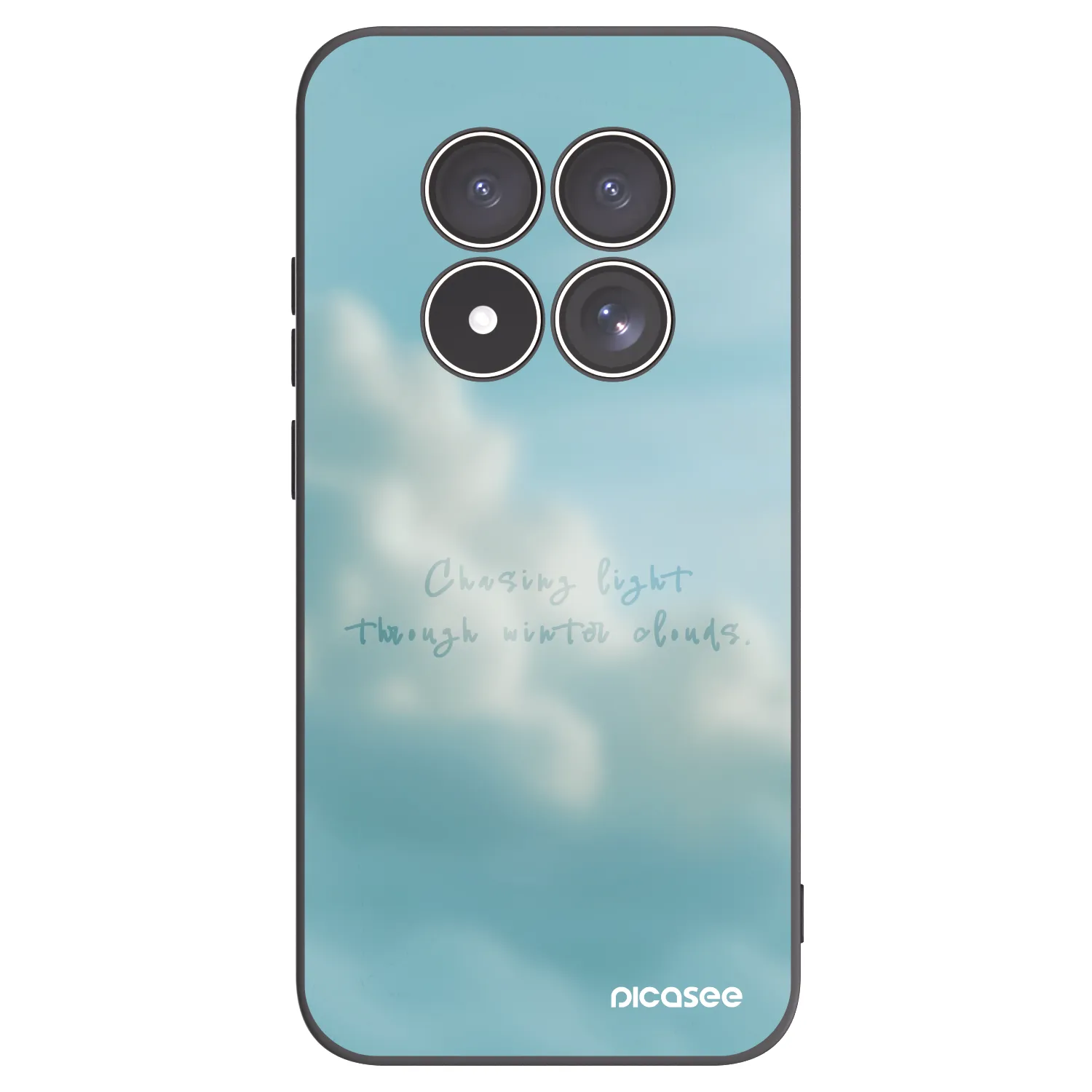 Picasee crna silikonska maskica za Xiaomi Redmi Note 15 Pro 5G - CHASiNG LIGHT