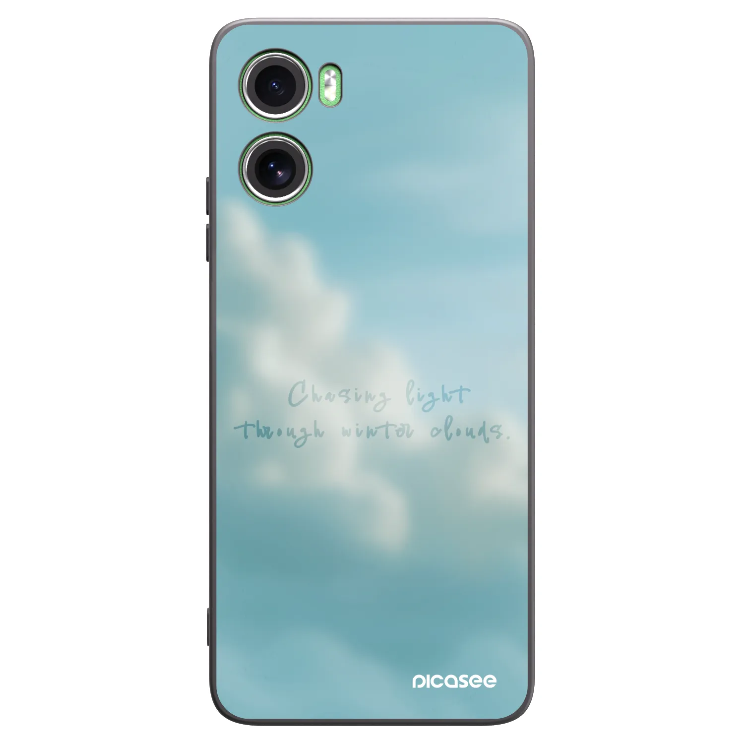 Picasee crna silikonska maskica za Motorola Moto G06 - CHASiNG LIGHT