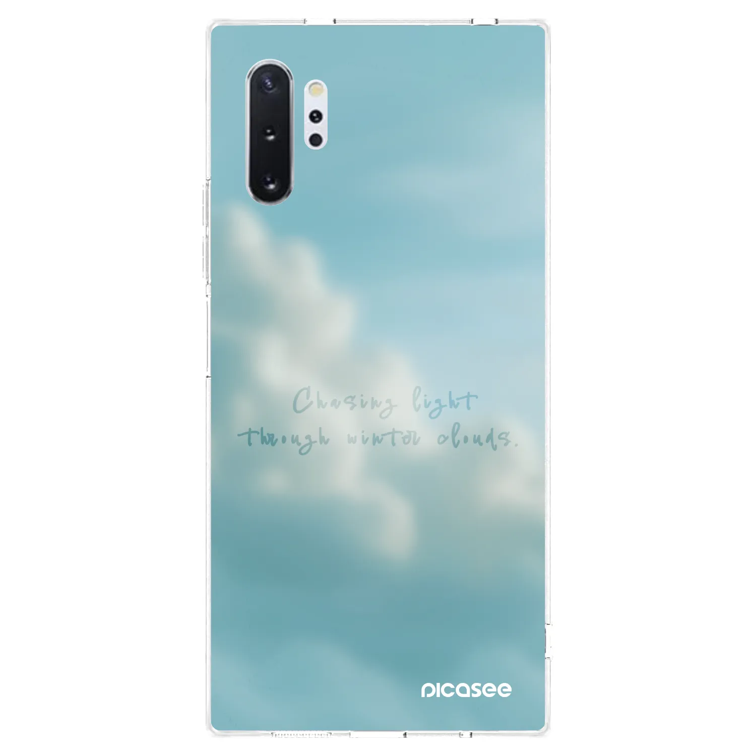 Picasee silikonska prozirna maskica za Samsung Galaxy Note 10+ N975F - CHASiNG LIGHT