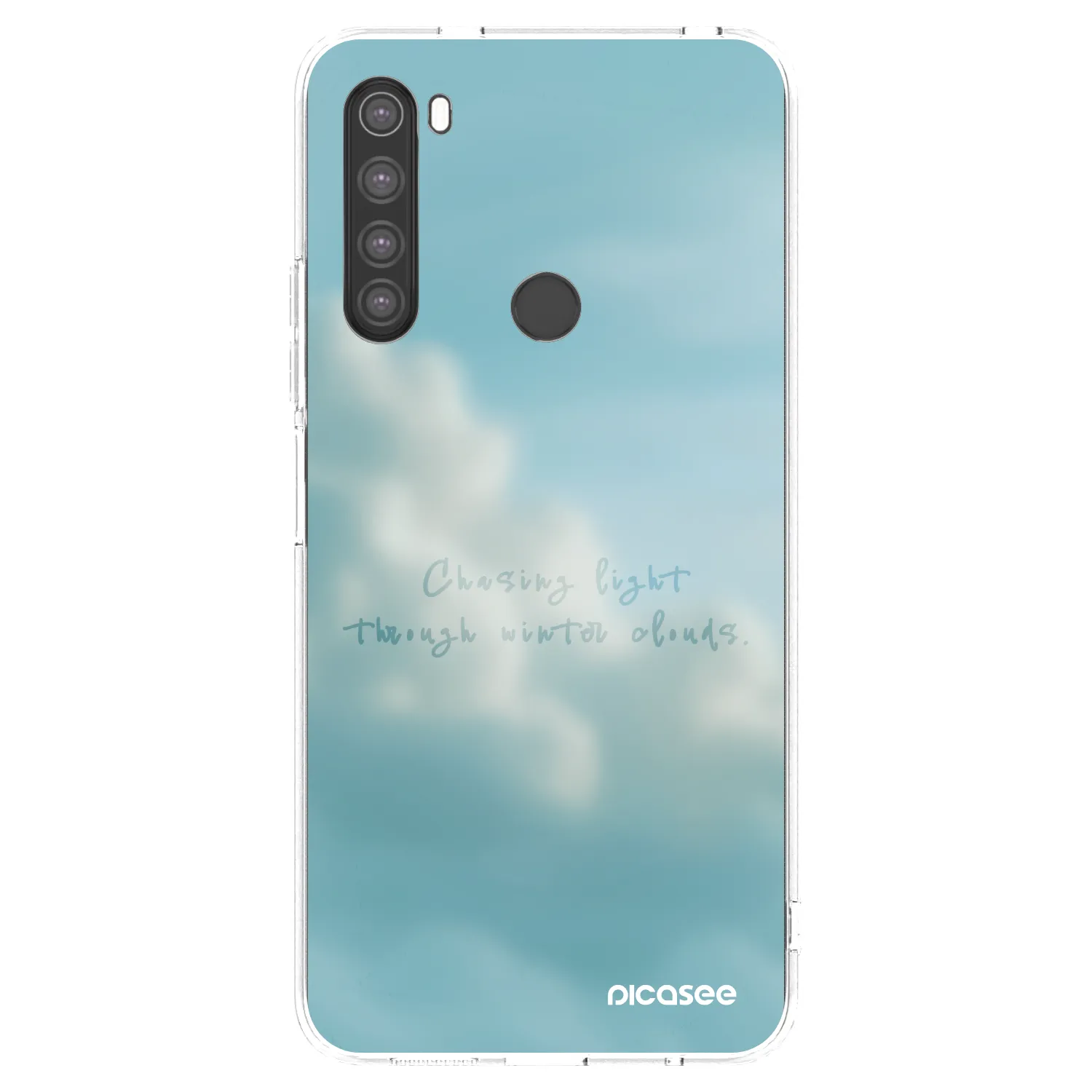 Picasee silikonska prozirna maskica za Xiaomi Redmi Note 8 - CHASiNG LIGHT