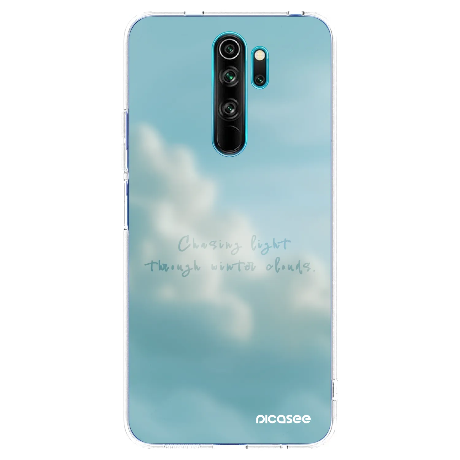 Picasee silikonska prozirna maskica za Xiaomi Redmi Note 8 Pro - CHASiNG LIGHT