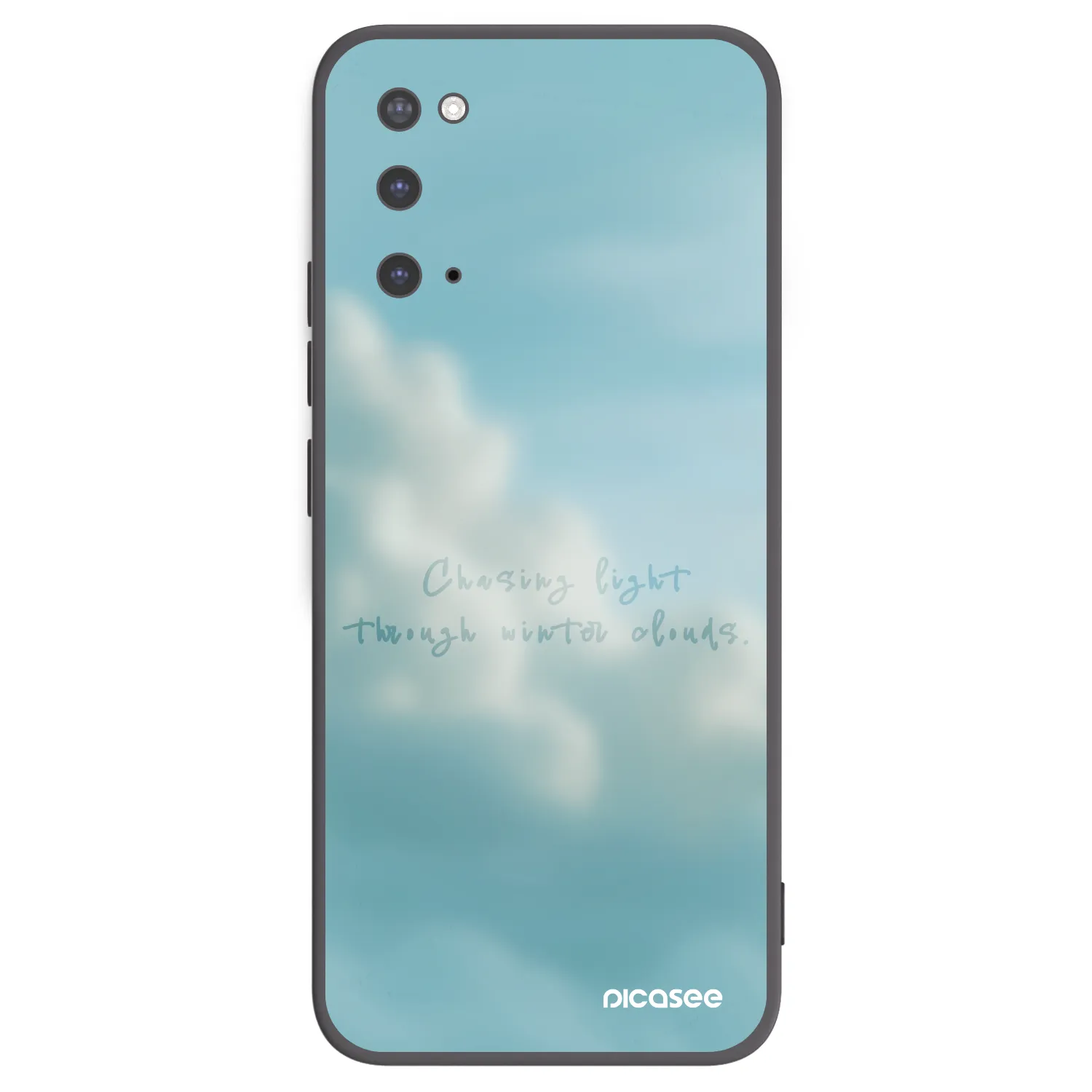 Picasee crna silikonska maskica za Samsung Galaxy S20 G980F - CHASiNG LIGHT