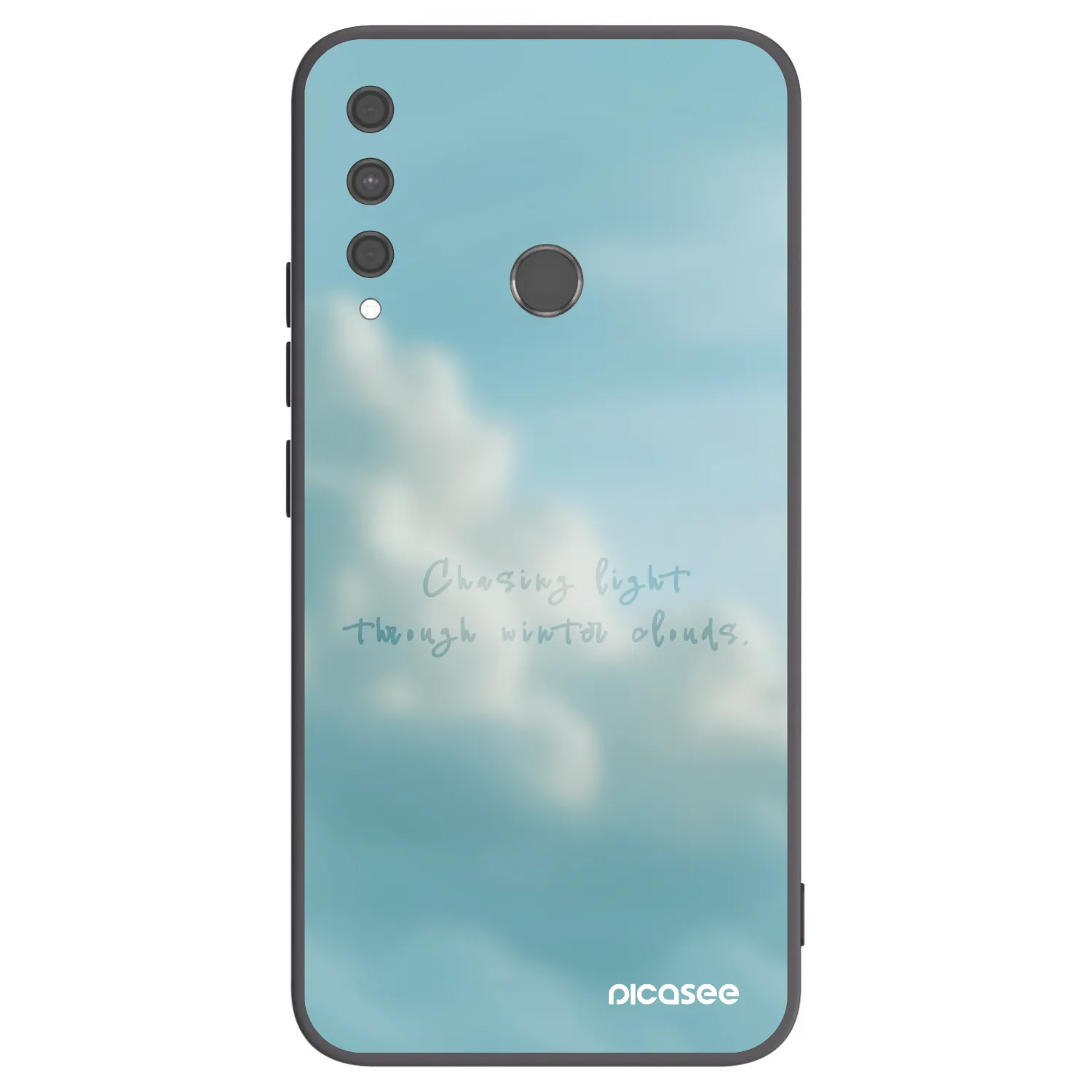 Picasee crna silikonska maskica za Huawei P40 Lite E - CHASiNG LIGHT