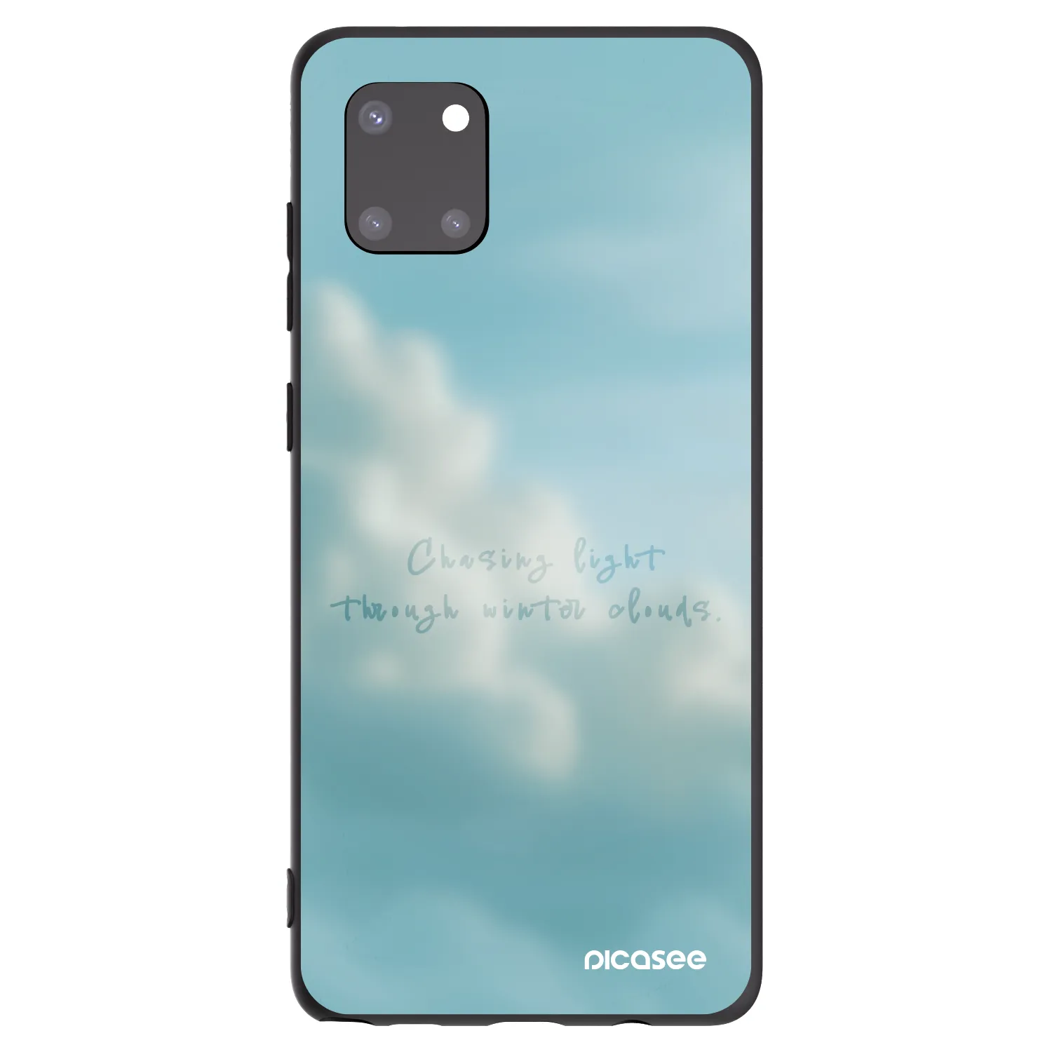 Picasee crna silikonska maskica za Samsung Galaxy Note 10 Lite N770F - CHASiNG LIGHT