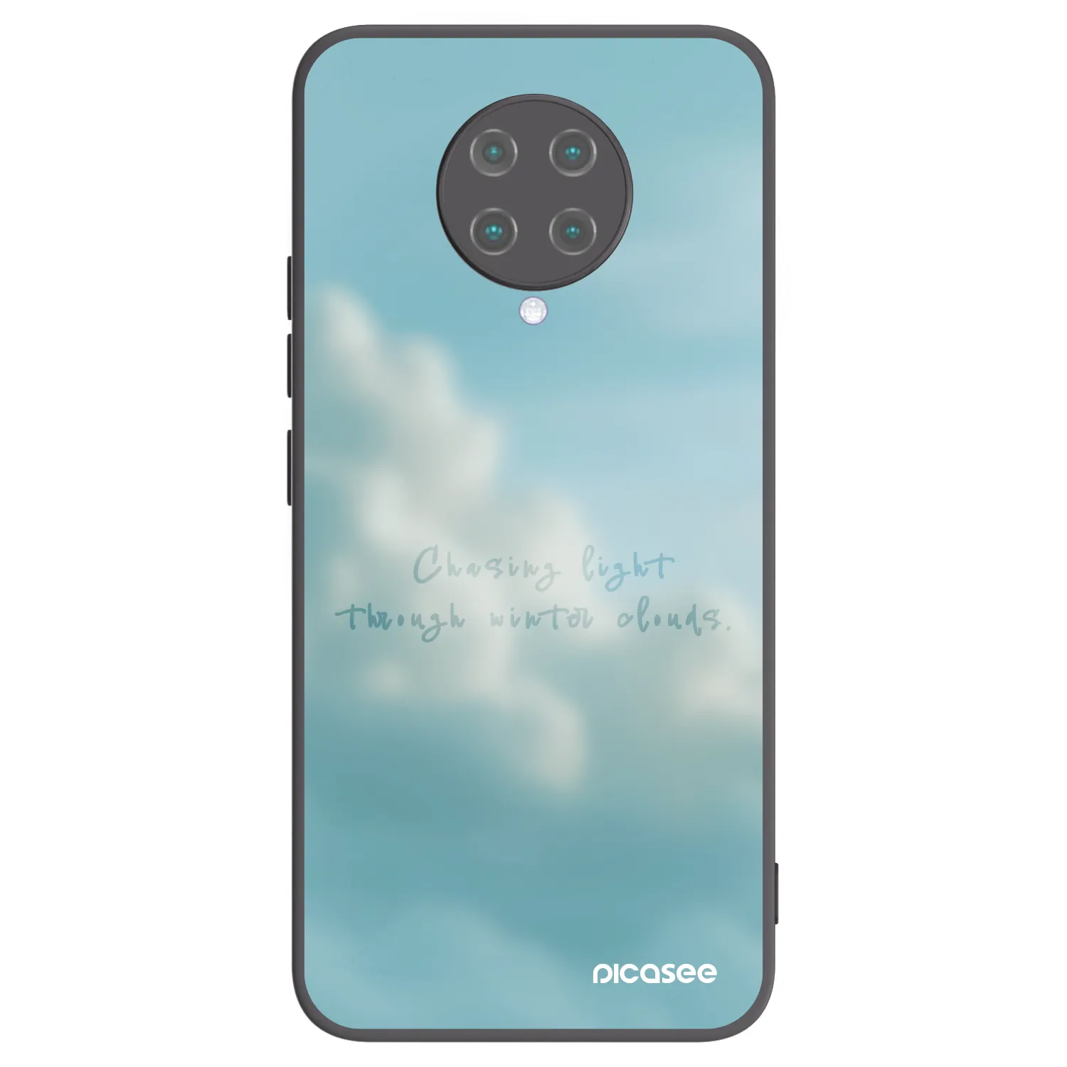 Picasee crna silikonska maskica za Xiaomi Poco F2 Pro - CHASiNG LIGHT