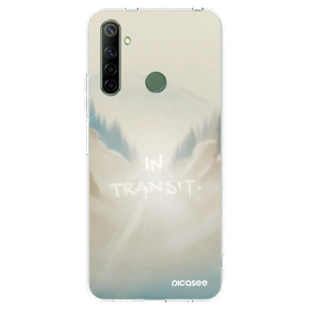Picasee silikonska prozirna maskica za Realme 6i - IN TRANSIT