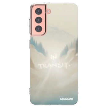 Picasee silikonska prozirna maskica za Samsung Galaxy S21 5G G991B - IN TRANSIT