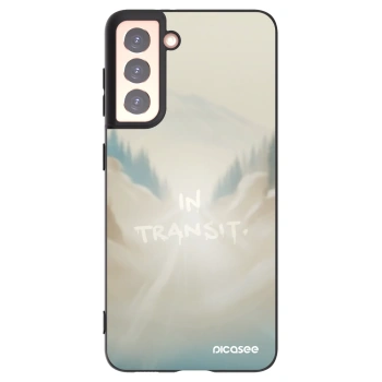 Picasee crna silikonska maskica za Samsung Galaxy S21 5G G991B - IN TRANSIT