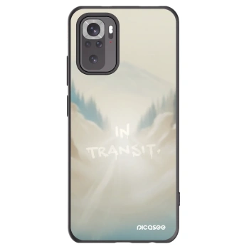 Picasee crna silikonska maskica za Xiaomi Redmi Note 10S - IN TRANSIT