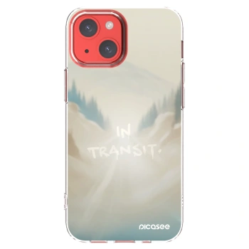 Picasee silikonska prozirna maskica za Apple iPhone 13 mini - IN TRANSIT