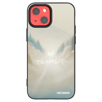 Picasee crna silikonska maskica za Apple iPhone 13 mini - IN TRANSIT