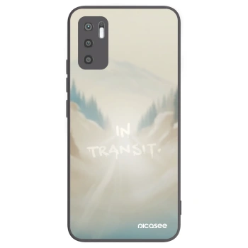 Picasee crna silikonska maskica za Xiaomi Redmi Note 10 5G - IN TRANSIT