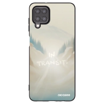 Picasee crna silikonska maskica za Samsung Galaxy M12 M127F - IN TRANSIT