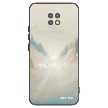 Picasee crna silikonska maskica za Xiaomi Redmi Note 9T - IN TRANSIT