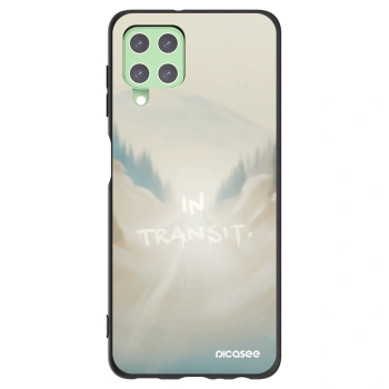 Picasee crna silikonska maskica za Samsung Galaxy A22 A225F 4G - IN TRANSIT