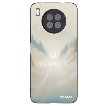 Picasee crna silikonska maskica za Huawei Nova 8i - IN TRANSIT