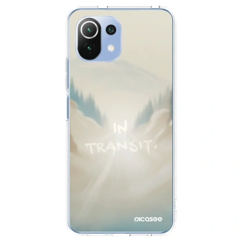 Picasee silikonska prozirna maskica za Xiaomi 11 Lite 5G NE - IN TRANSIT