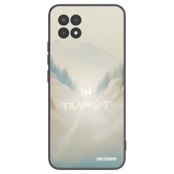 Picasee crna silikonska maskica za Realme 8i - IN TRANSIT