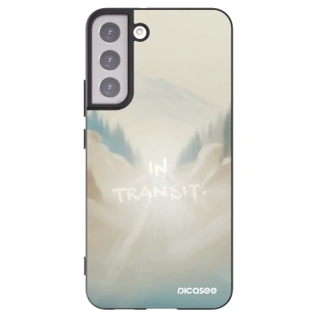 Picasee crna silikonska maskica za Samsung Galaxy S22+ 5G - IN TRANSIT