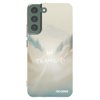 Picasee silikonska prozirna maskica za Samsung Galaxy S22+ 5G - IN TRANSIT