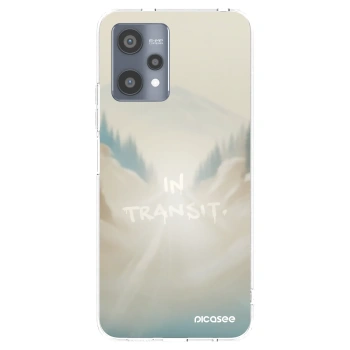 Picasee silikonska prozirna maskica za Realme 9 Pro 5G - IN TRANSIT