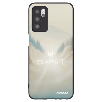 Picasee crna silikonska maskica za OPPO A16s - IN TRANSIT