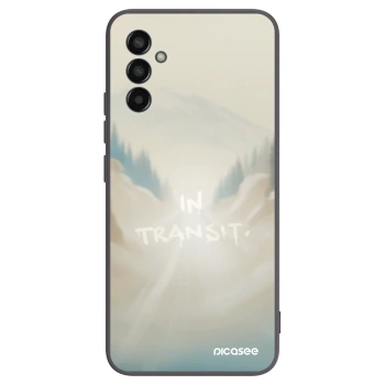 Picasee crna silikonska maskica za Samsung Galaxy M13 M135F - IN TRANSIT