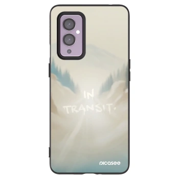 Picasee crna silikonska maskica za OnePlus 9 - IN TRANSIT