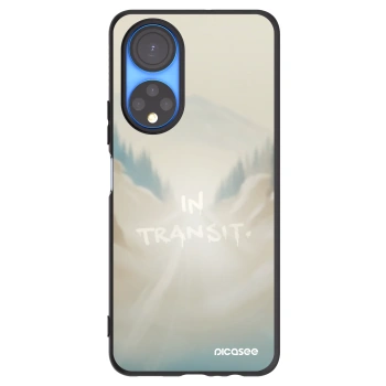 Picasee crna silikonska maskica za Honor X7 - IN TRANSIT