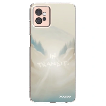 Picasee silikonska prozirna maskica za Motorola Moto G32 - IN TRANSIT