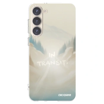 Picasee silikonska prozirna maskica za Samsung Galaxy S23+ 5G - IN TRANSIT