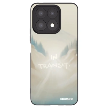 Picasee crna silikonska maskica za Honor X8a - IN TRANSIT