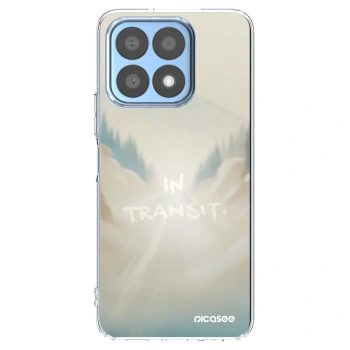 Picasee silikonska prozirna maskica za Honor X8a - IN TRANSIT