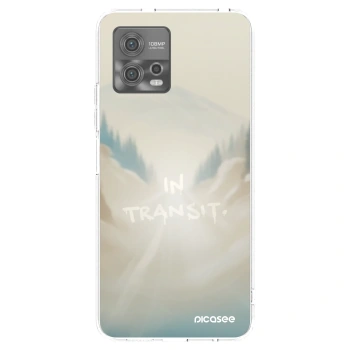 Picasee silikonska prozirna maskica za Motorola Moto G72 - IN TRANSIT