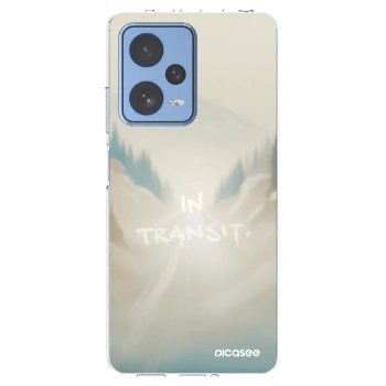 Picasee silikonska prozirna maskica za Xiaomi Redmi Note 12 Pro 5G - IN TRANSIT