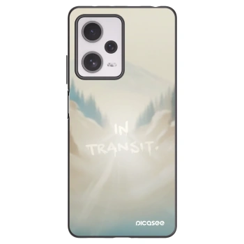 Picasee crna silikonska maskica za Xiaomi Redmi Note 12 Pro+ 5G - IN TRANSIT