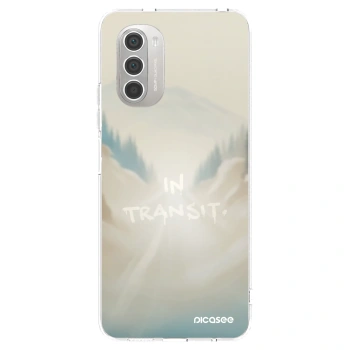 Picasee silikonska prozirna maskica za Motorola Moto G51 - IN TRANSIT